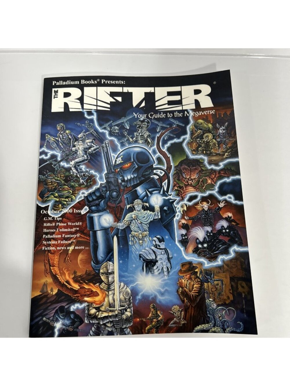 RIFTS The Rifter #12 Palladium Books (RPB109) Megaverse October 2000
